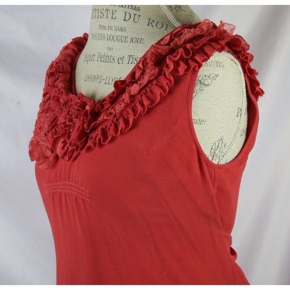 Anthropologie Baraschi Blouse Ruffles XS - Picture 7 of 11